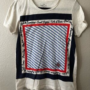 J. Crew Nautical Striped Tee